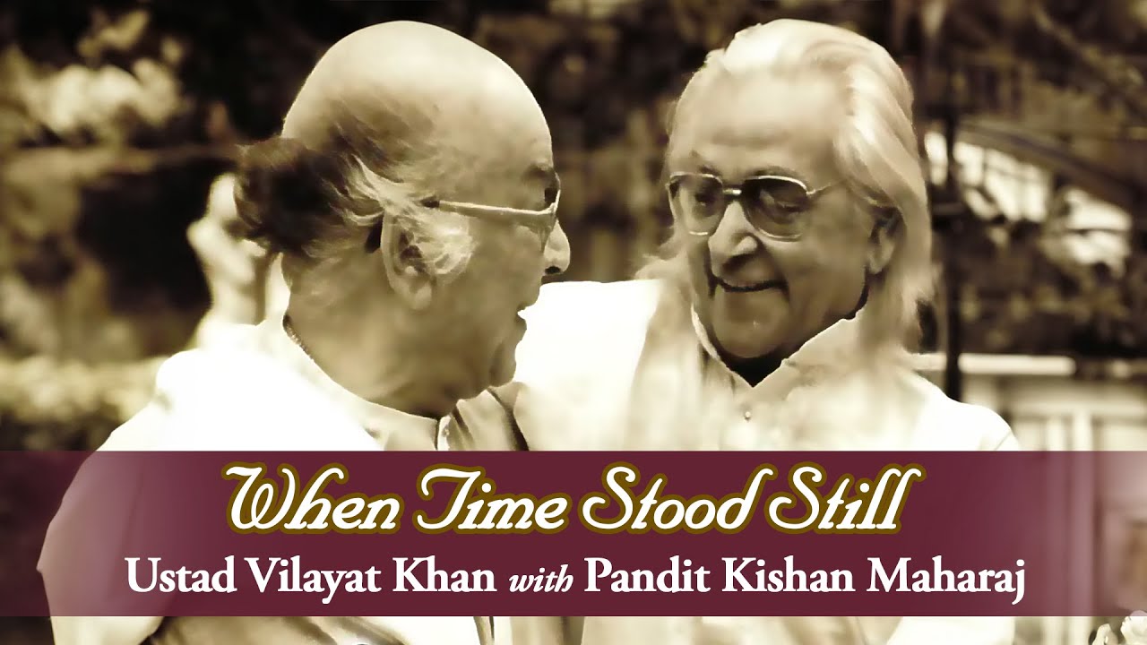 Ustad Vilayat Khan with Pandit Kishan Maharaj | The Royal Festival Hall | Indian Classical Music.