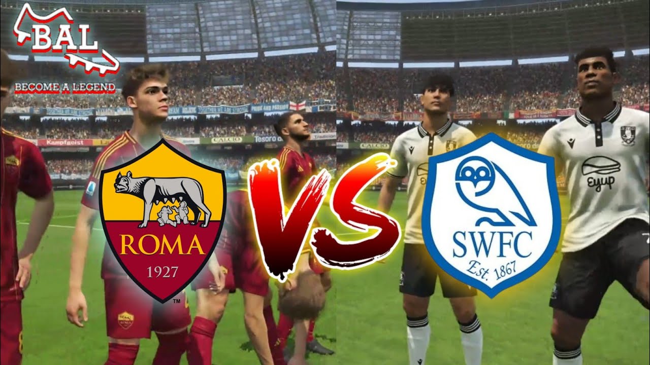 BANTAI AS ROMA! | PES 2019 | BECOME A LEGEND