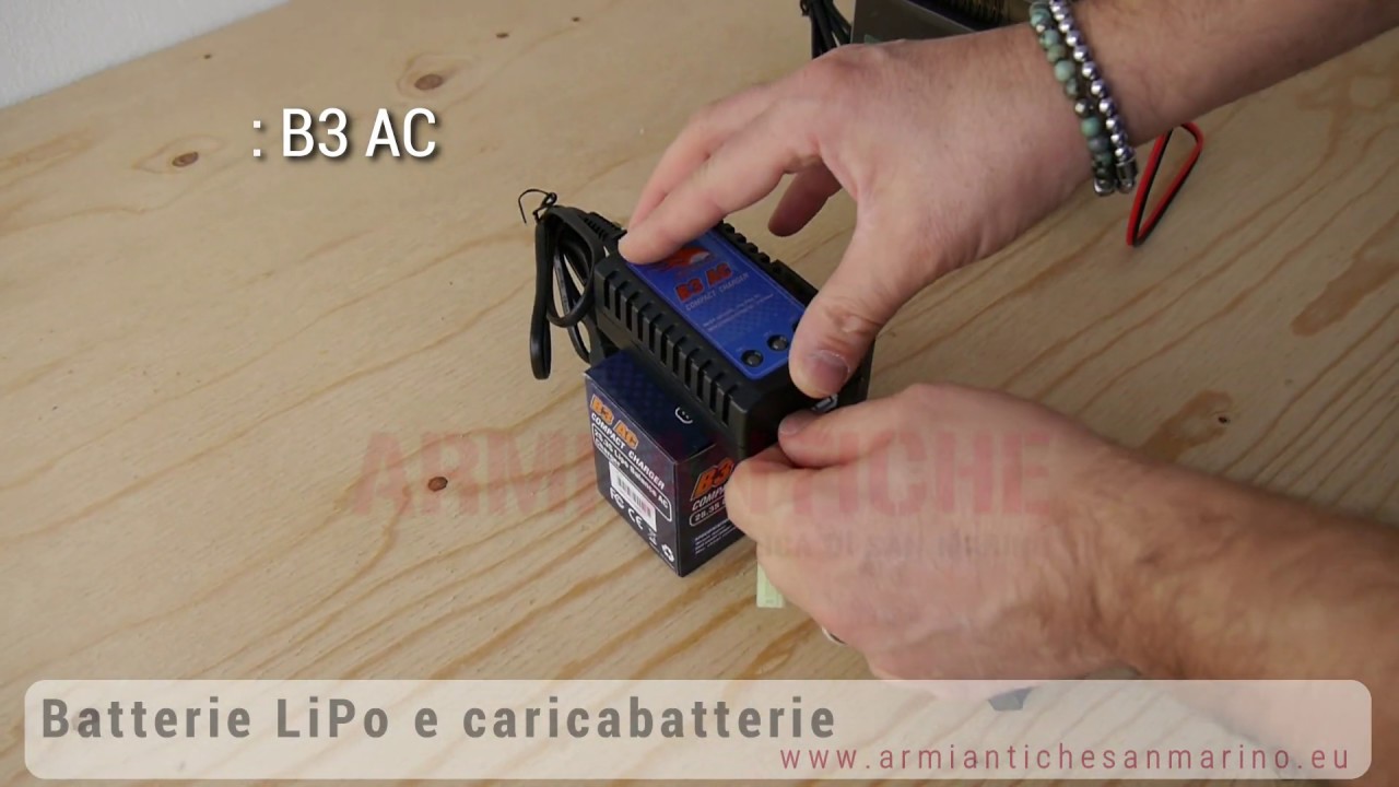 Batterie LiPo e Caricabatterie