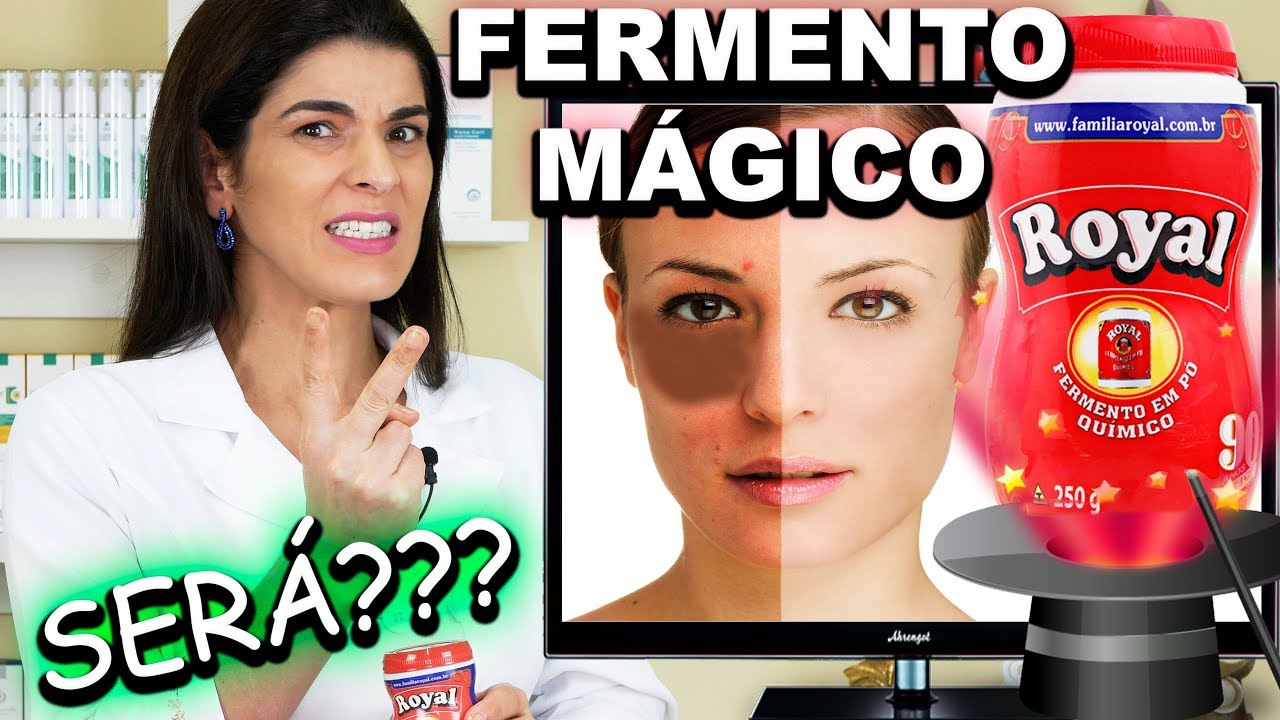 PELE DE BEBÊ - Usar PÓ ROYAL remove MANCHAS e RUGAS da PELE em 2 dias ???