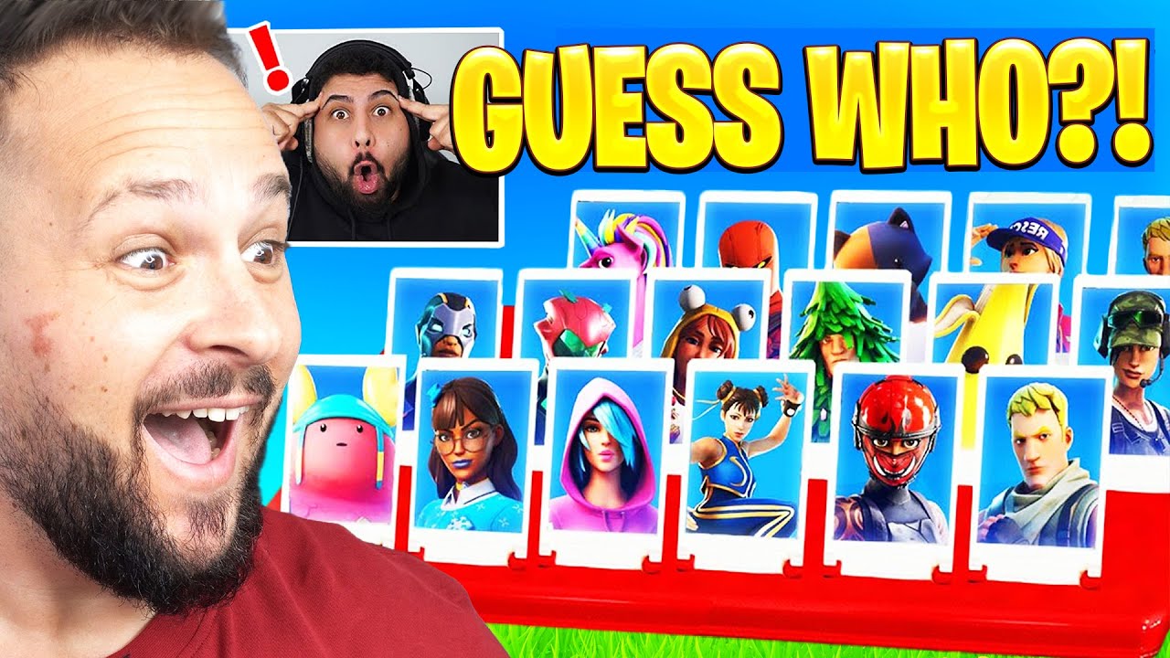 *NEU* GUESS WHO in Fortnite (Big brain kappa) mit @odumanpique