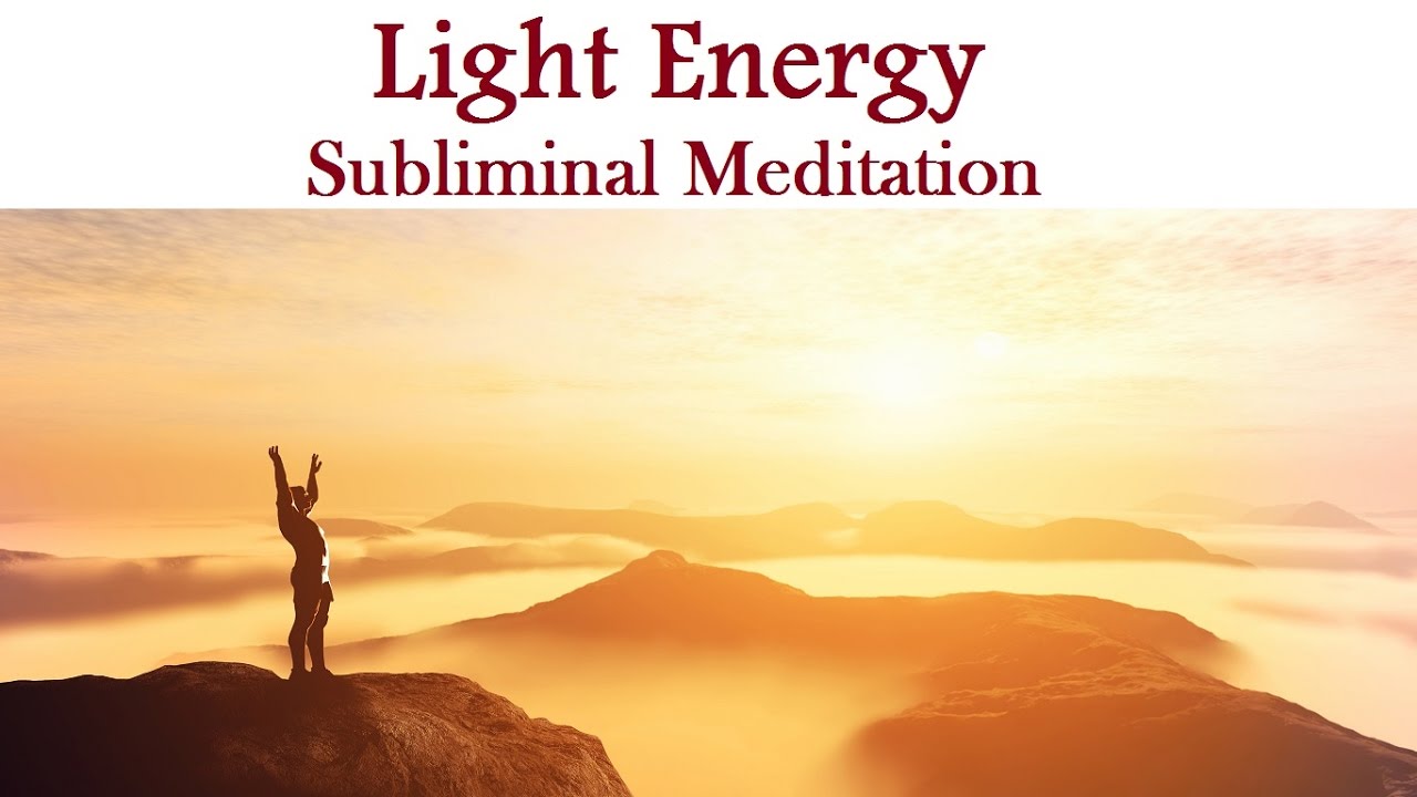 Healing Light Energy Subliminal Guided Meditation -  Mind Body Scan Isochronic Tones