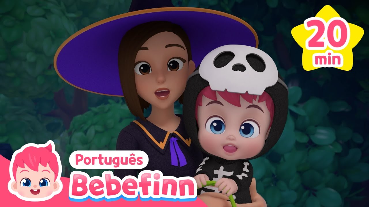 O que aconteceu na Noite de Halloween? 👻🎃 | Bebefinn em Português - Canções Infantis