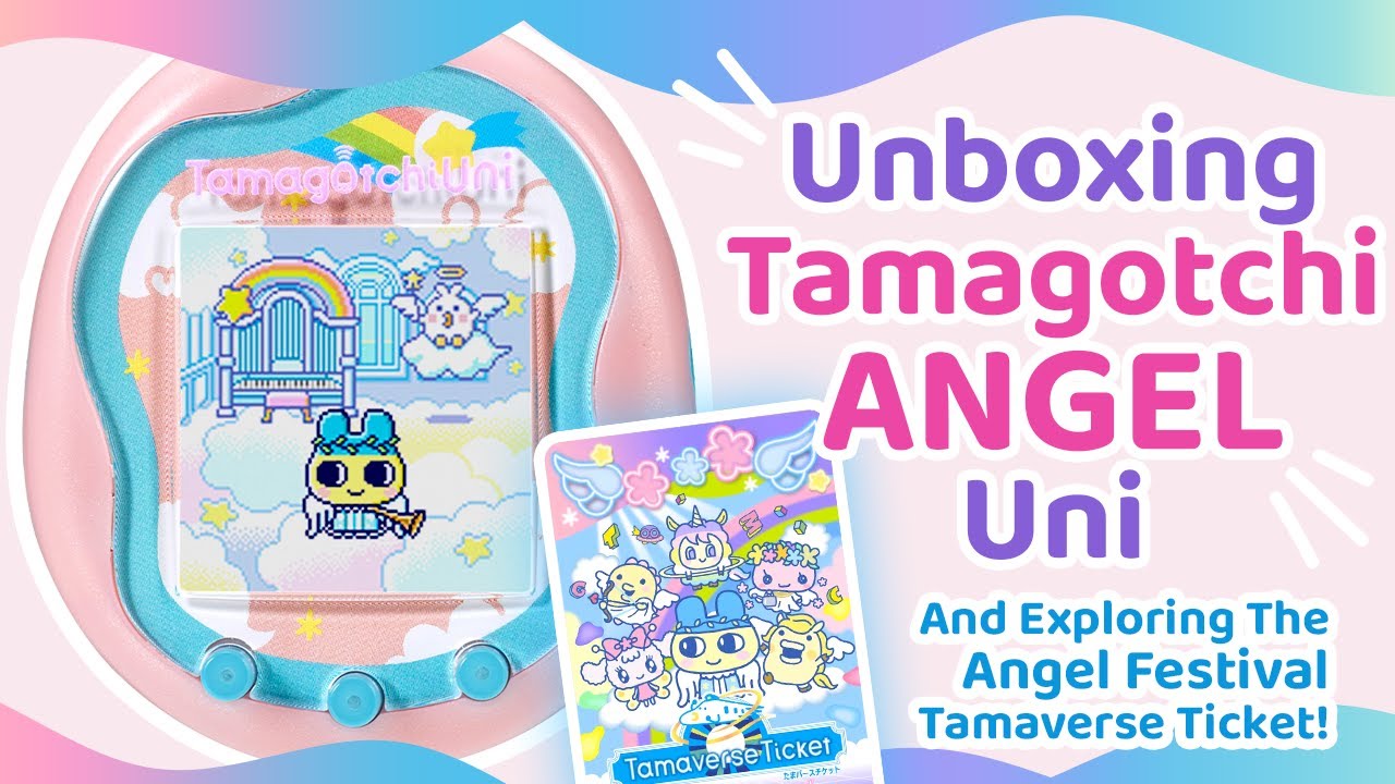 🪽 Распаковка Тамагочи Uni ANGEL 🪽📦