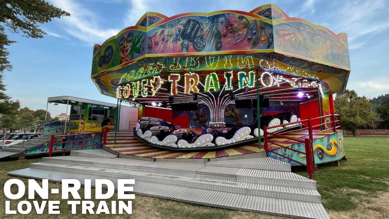 LOVE TRAIN ON-RIDE | LUNAPARK GRISIGNANO DI ZOCCO 2025