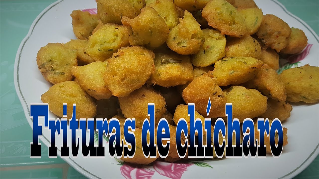 Frituras de chícharos/Como hacer ricas frituras de chicharos estilo cubano/Recetas cubanas