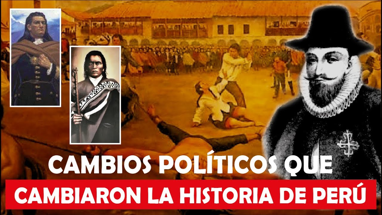 (2/3) TRANSFORMACIONES Políticas Y Sociales: Conquista + Virrey Francisco de Toledo + Túpac Amaru II