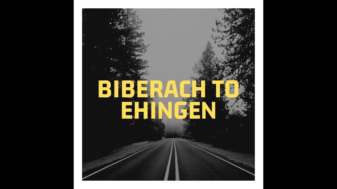 4K Drive from Biberach to Ehingen: A Cinematic Journey