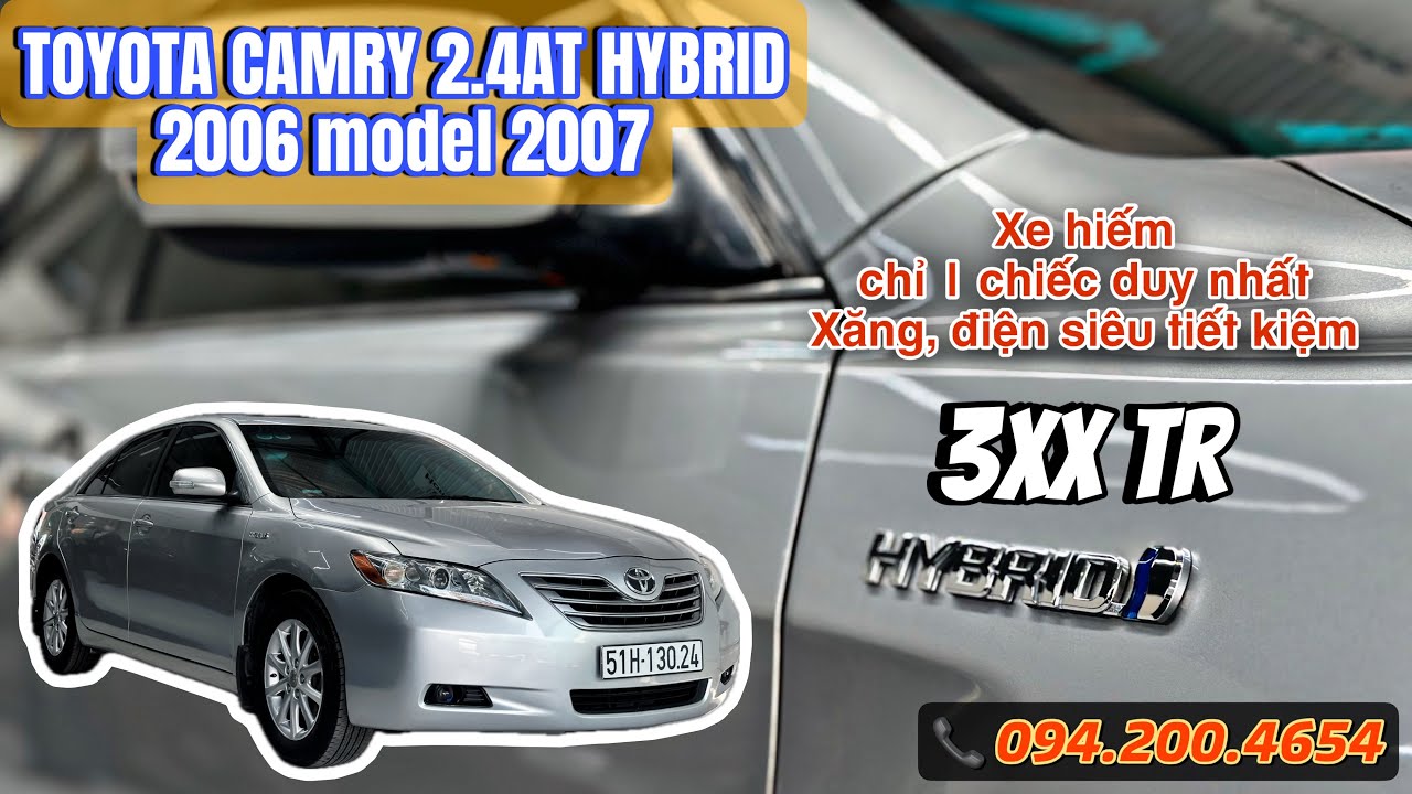 CAMRY - 2006 có bản Hybrid (Xăng, Điện) ??? Xe hiếm chỉ 1 chiếc đang bán | 094.200.4654 | ANH và XE