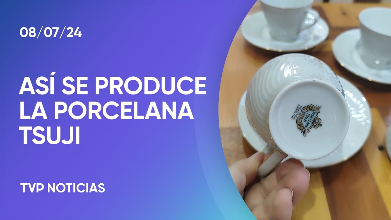 Recorrido por dentro de la fábrica de vajilla de porcelanas Tsuji