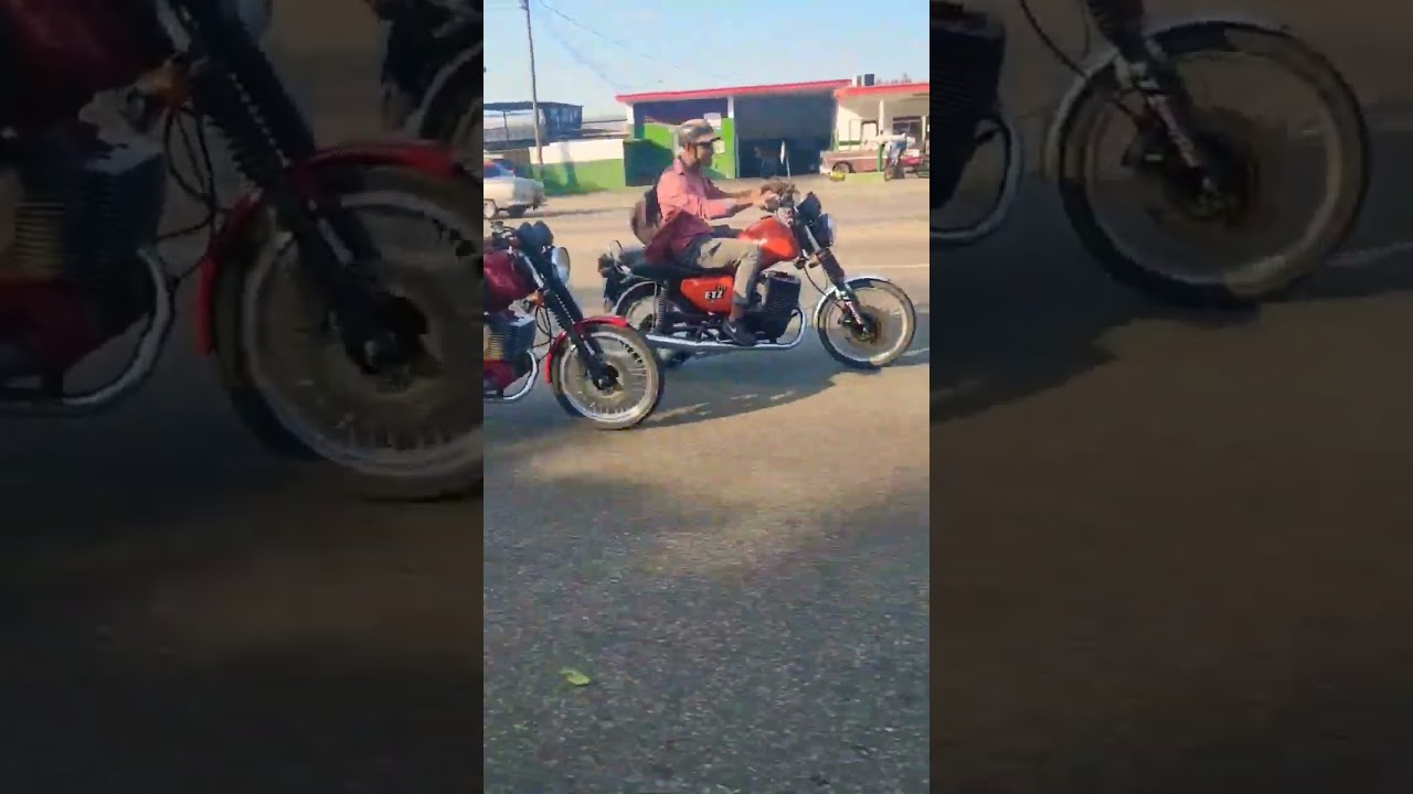 MZ ETZ 251 Aleman (Habana Cuba)