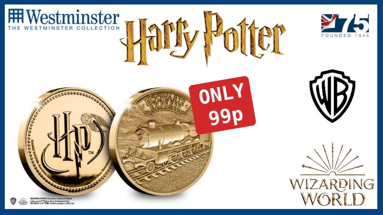I Got a Hogwarts Express Medal for Just £1 !! | Westminster Collection