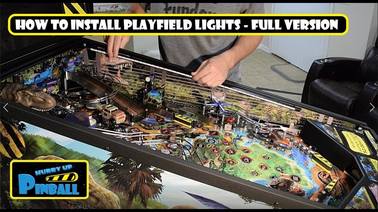 HurryUpPinball - How to install Playfield Lights - Full Version