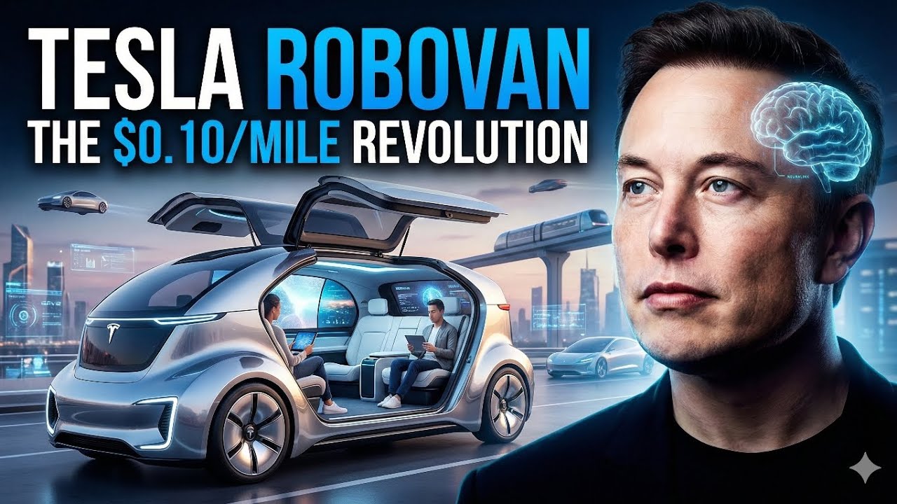 Tesla Robovan: Elon Musk's "Robovan" That Will Change Everything