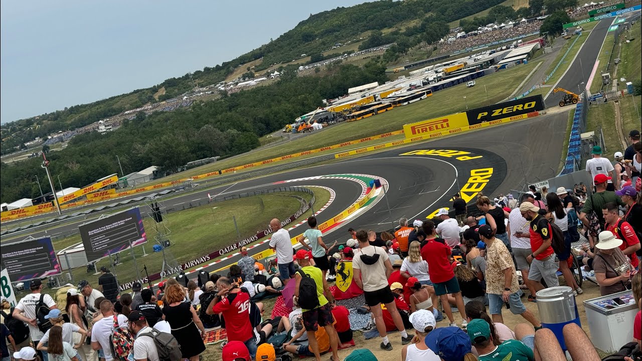 Hungarian Grand Prix: What General Admission is like at the Hungaroring F1 🏁