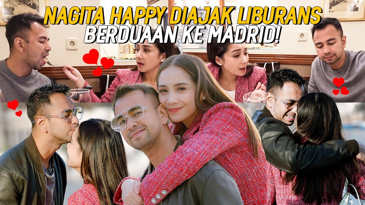 KABULIN PERMINTAAN RAFATHAR!! RAFFI NAGITA SEHARIAN ROMANTISAN DI MADRID!! PULANG BAWA ADIK?!!