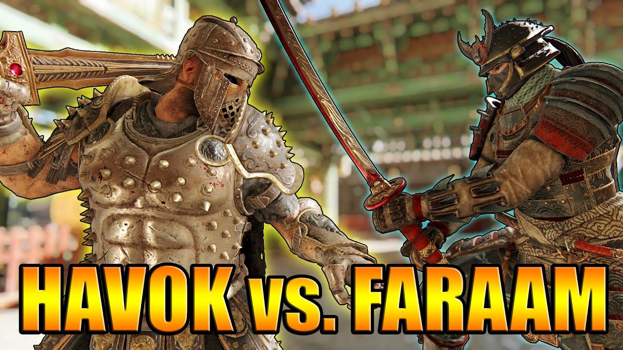 Havok vs. Faraam - I extra played a bad and a good Hero [For Honor]