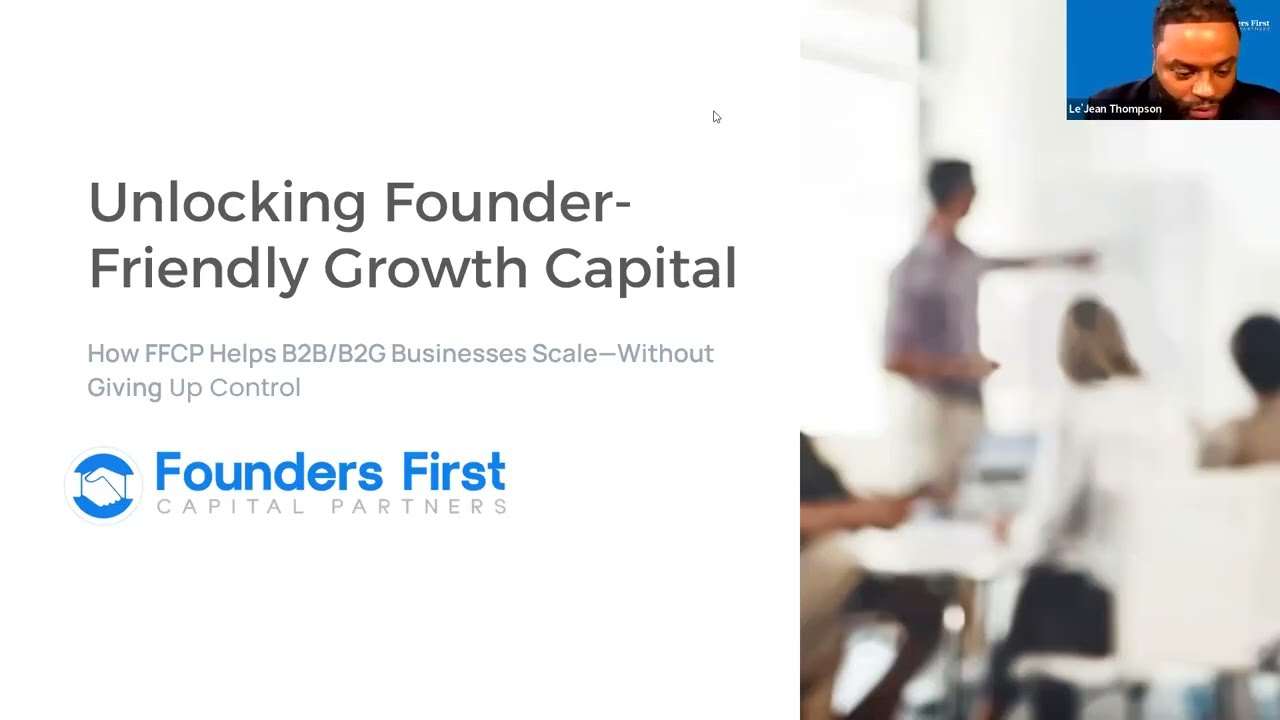 UpNext with Founders First Webinar Recording