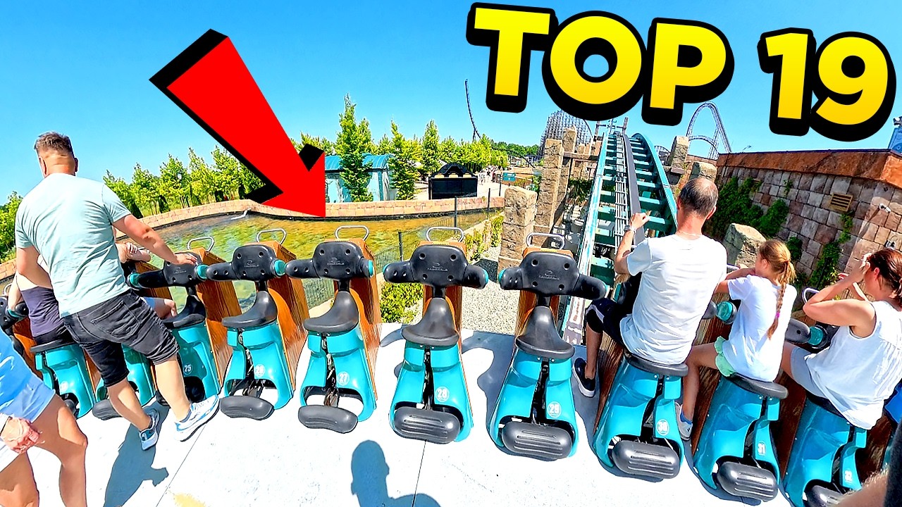 TOP 19 FASTEST ROLLER COASTERS IN POLAND | 2025 EPIC SMOOTH POV RIDES