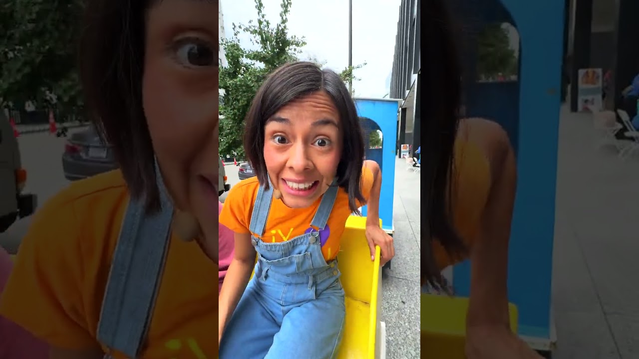 Christina monta en tren 🚂 #123andres #kidsvideo #kidssong #kidsmusic #preschool #kinder #explore