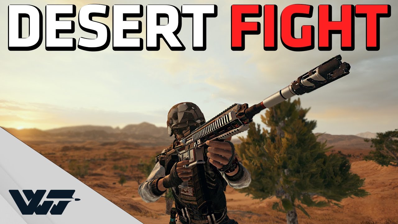 DESERT FIGHT - Taking the risks I need to get the job done - PUBG