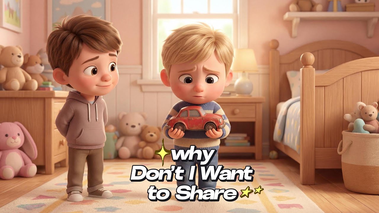 Why Don’t I Want to Share My Toys Sometimes? | Kids Feelings & Sharing Story