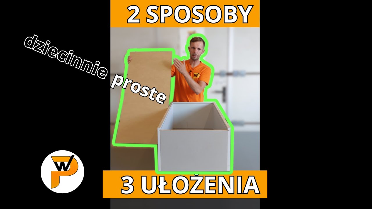 👍 Jak prawidłowo zamontować zrobić plecy do szafki meblowej z płyty 3MM HDF 🪚 🪛
