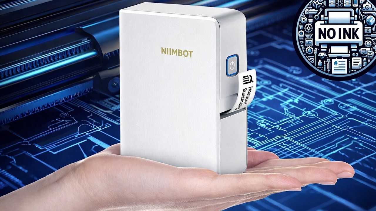 Обзор Niimbot B18 / Niimbot N1 - медицинский принтер этикеток, единственный с раздельным картриджем