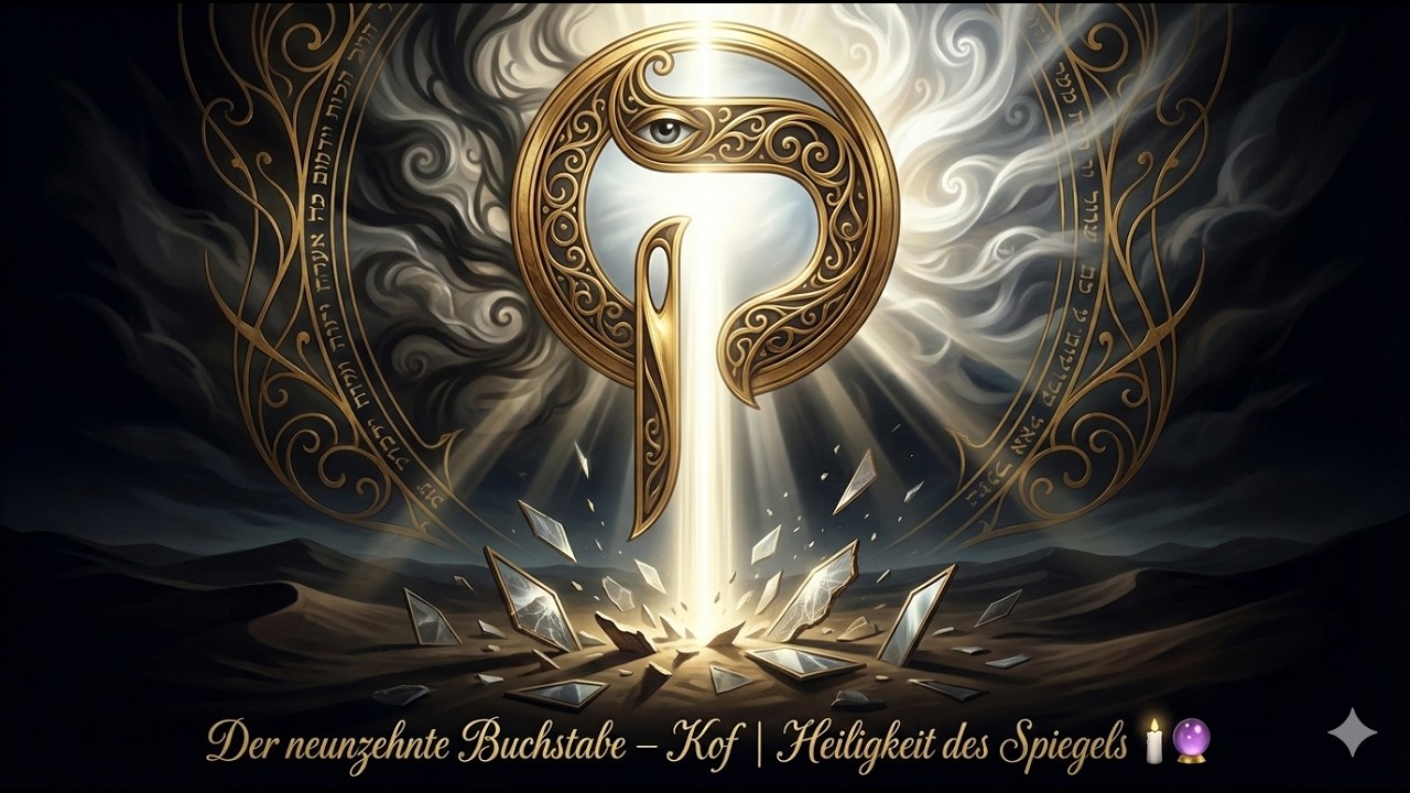 Der neunzehnte Buchstabe – Kof | Heiligkeit des Spiegels 🕯️🔮