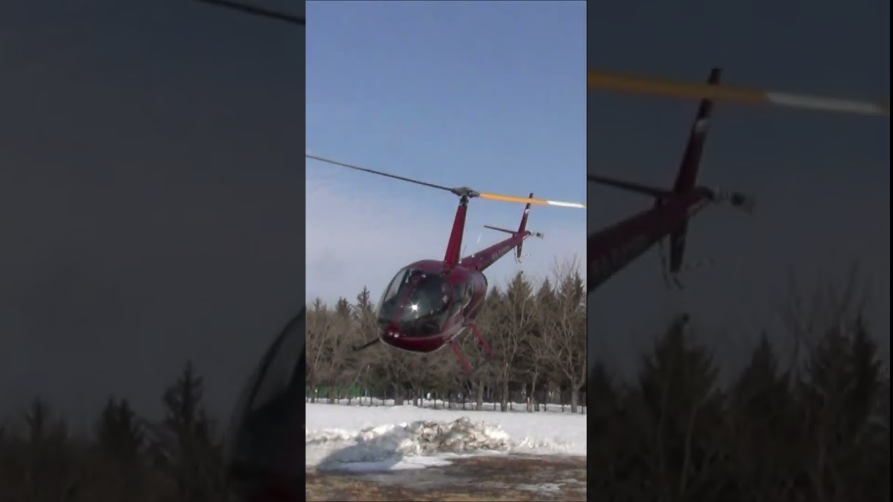 Take off Robinson R44 Raven II | Взлет Робинсон R44