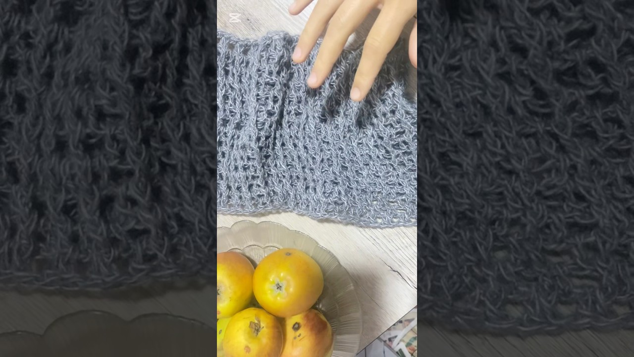 Beautiful pattern, quick and easy. 