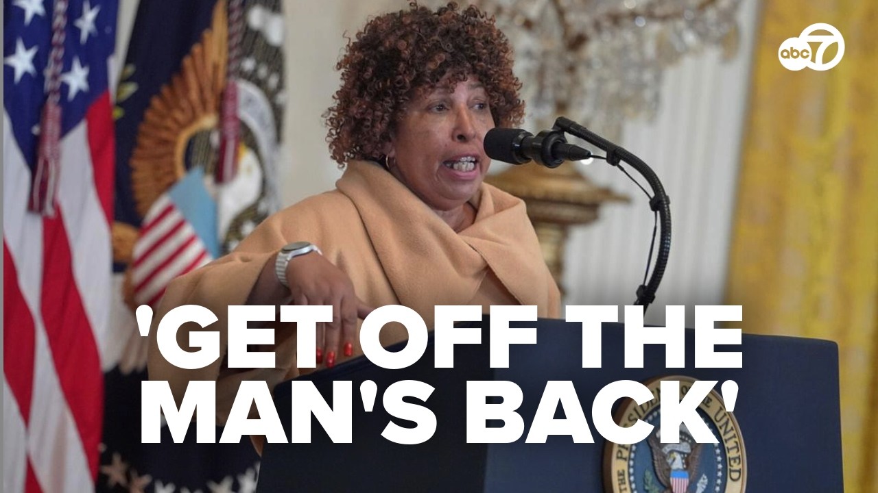 DC grandmother Forlesia Cook speaks during Trump's Black History Month event: FULL