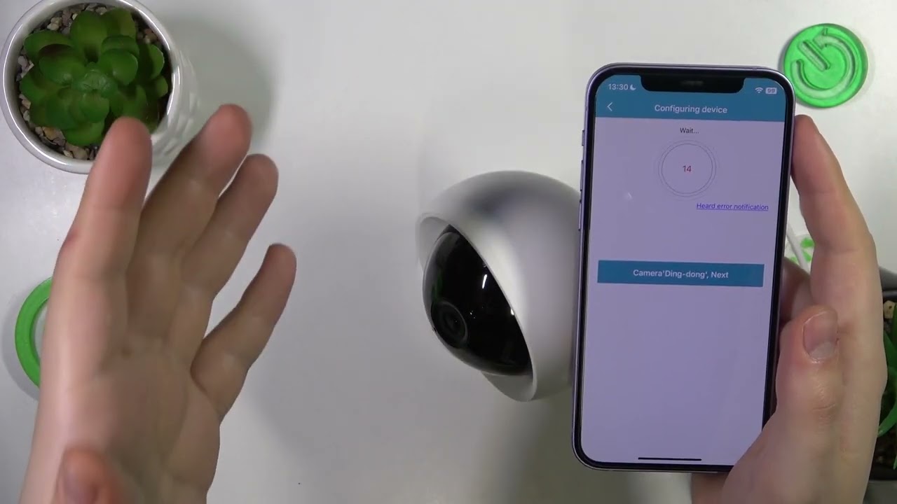 How to Set Up MIBAO D100 IP Camera & Connect It to Phone // IPC360 App