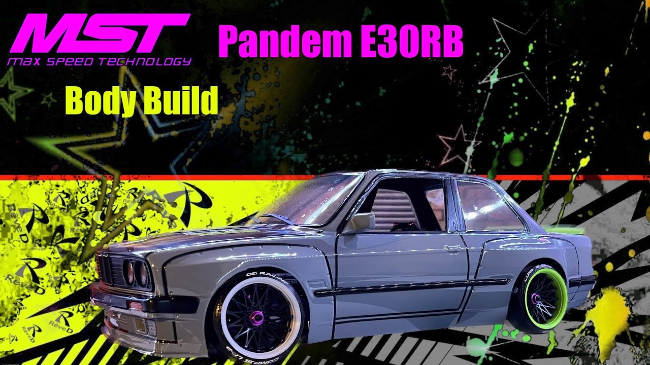 MST BMW E30 Pandem Rocket Bunny Body Build