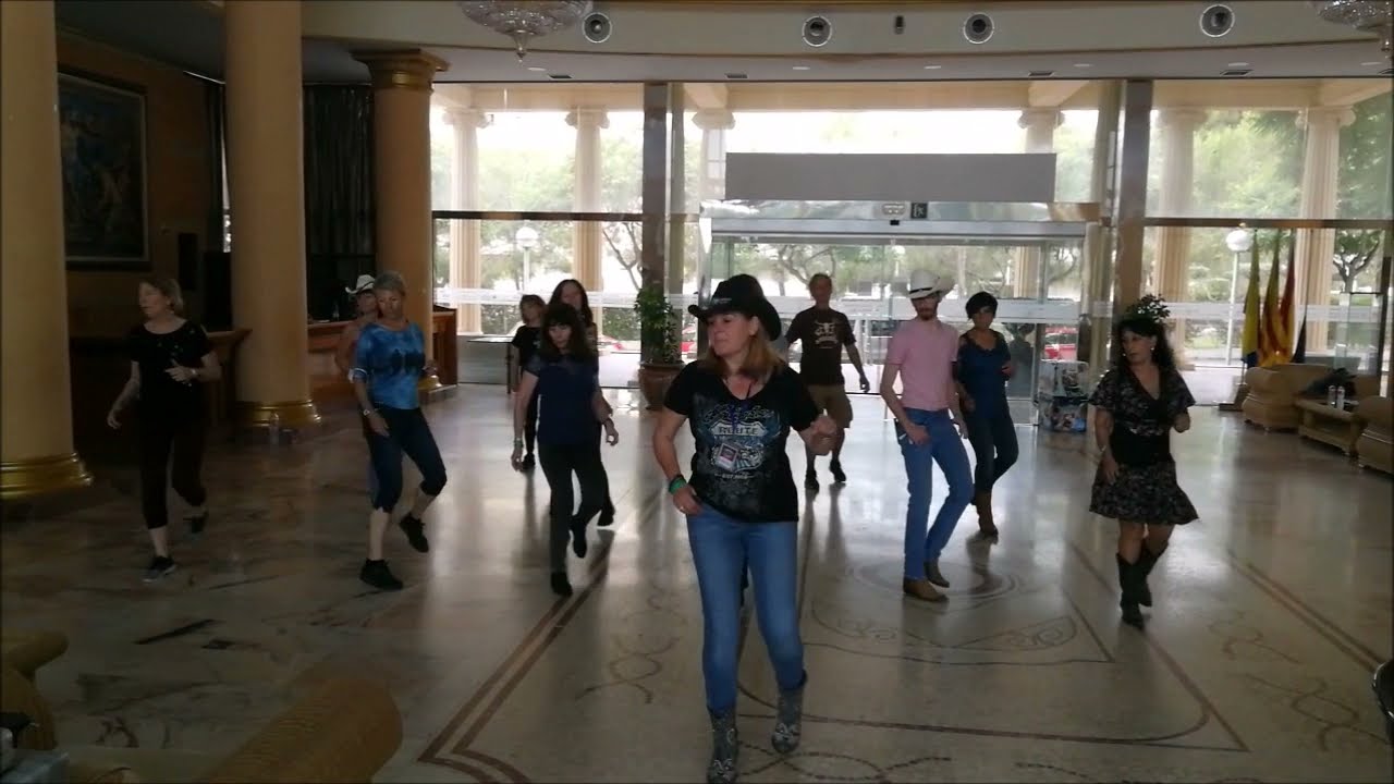 There is a fire - Country line dance