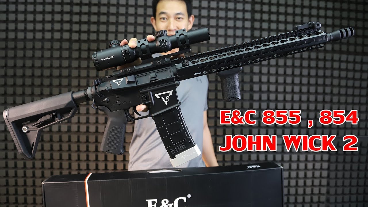 E&C 855 , 854  JOHN WICK 2 TTI AR-15