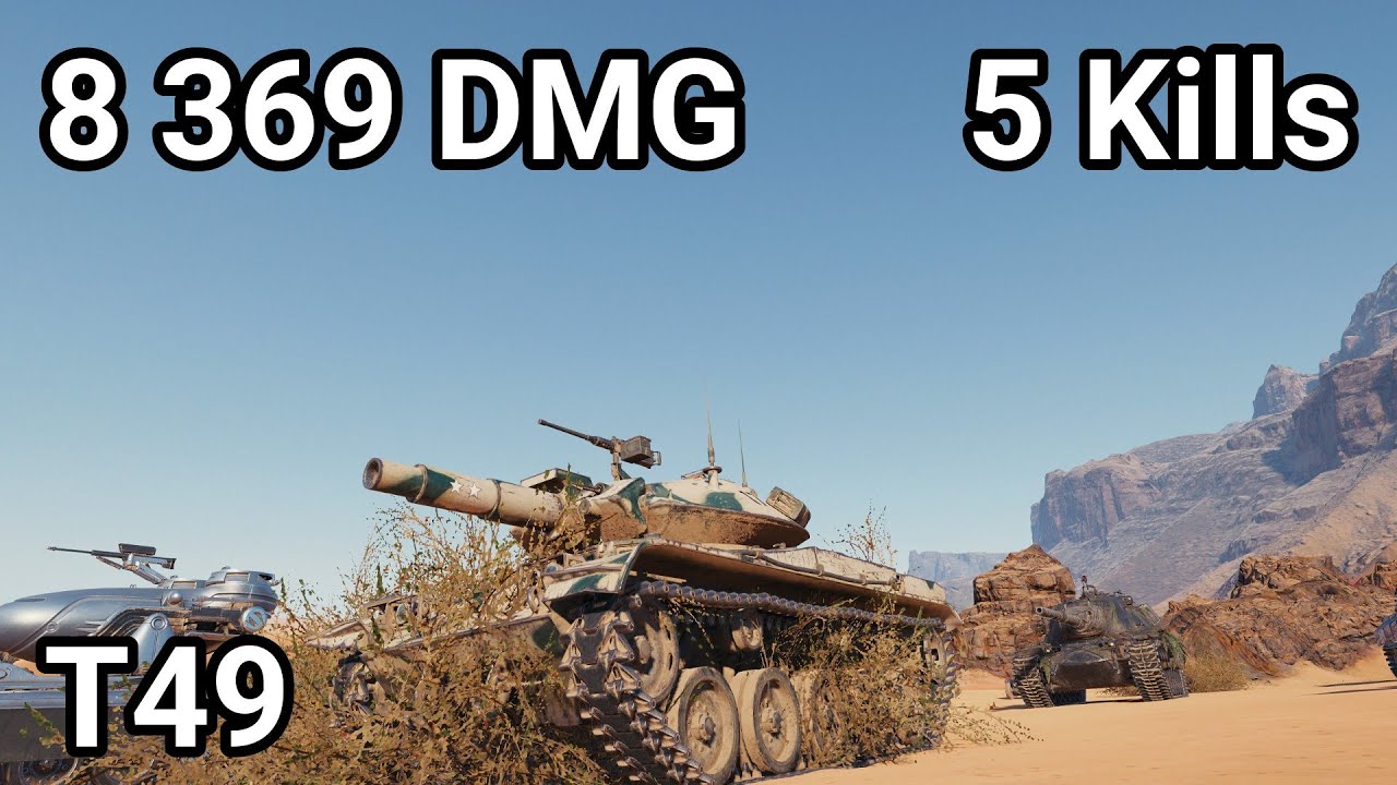 T49 INSANE 8.3K DAMAGE! One-Shot Machine is Broken
