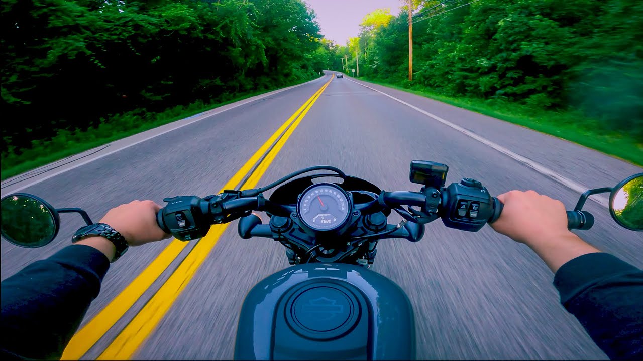 Harley Davidson Nightster | 4K GoPro POV