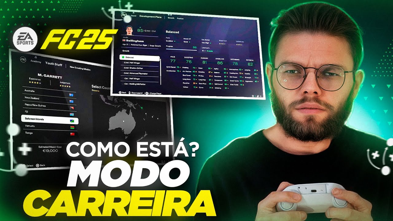 Tudo que NÃO TE MOSTRARAM do FC25 MODO CARREIRA!