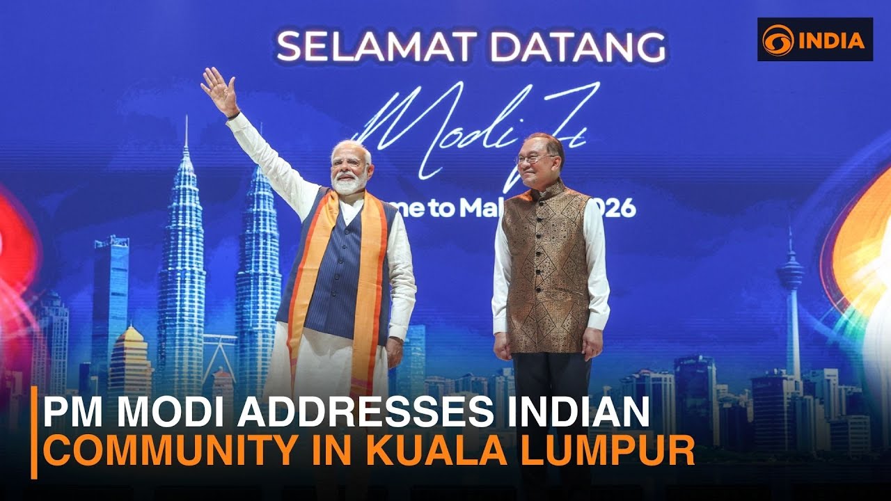 PM Modi in Malaysia LIVE | Historic Diaspora Event with PM Anwar Ibrahim
