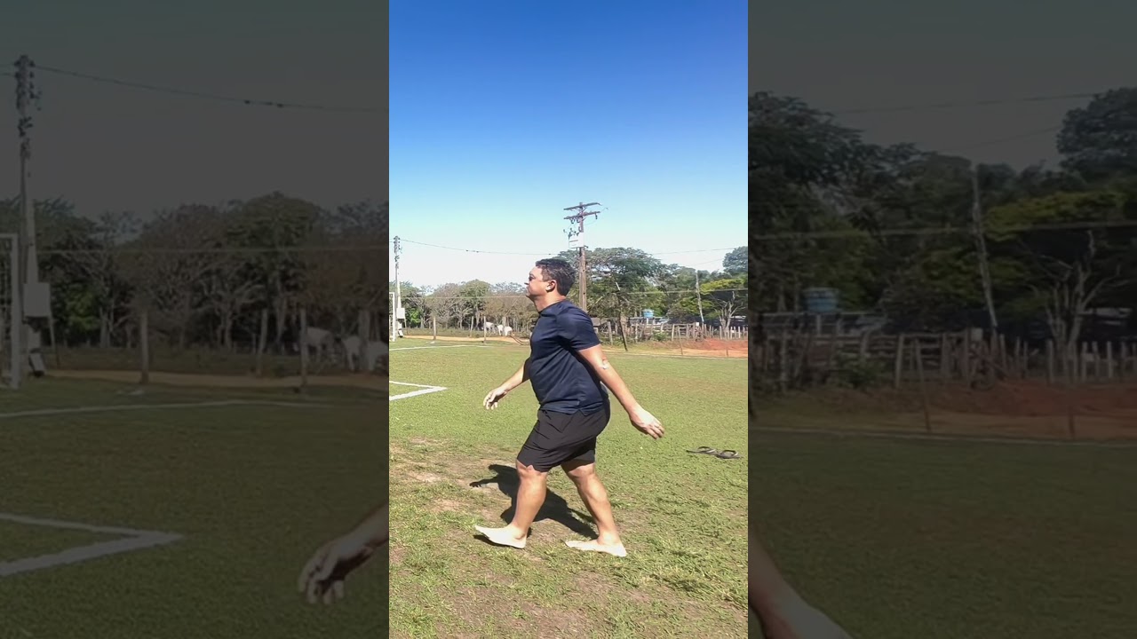 Ex atacante Fausto, &iacute;dolo do Linense, no Desafio dos 3 P&ecirc;naltis do Goleiro Montanha