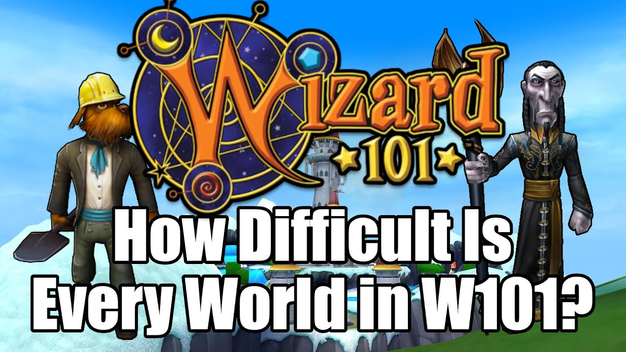 Насколько сложен каждый мир в Wizard101?