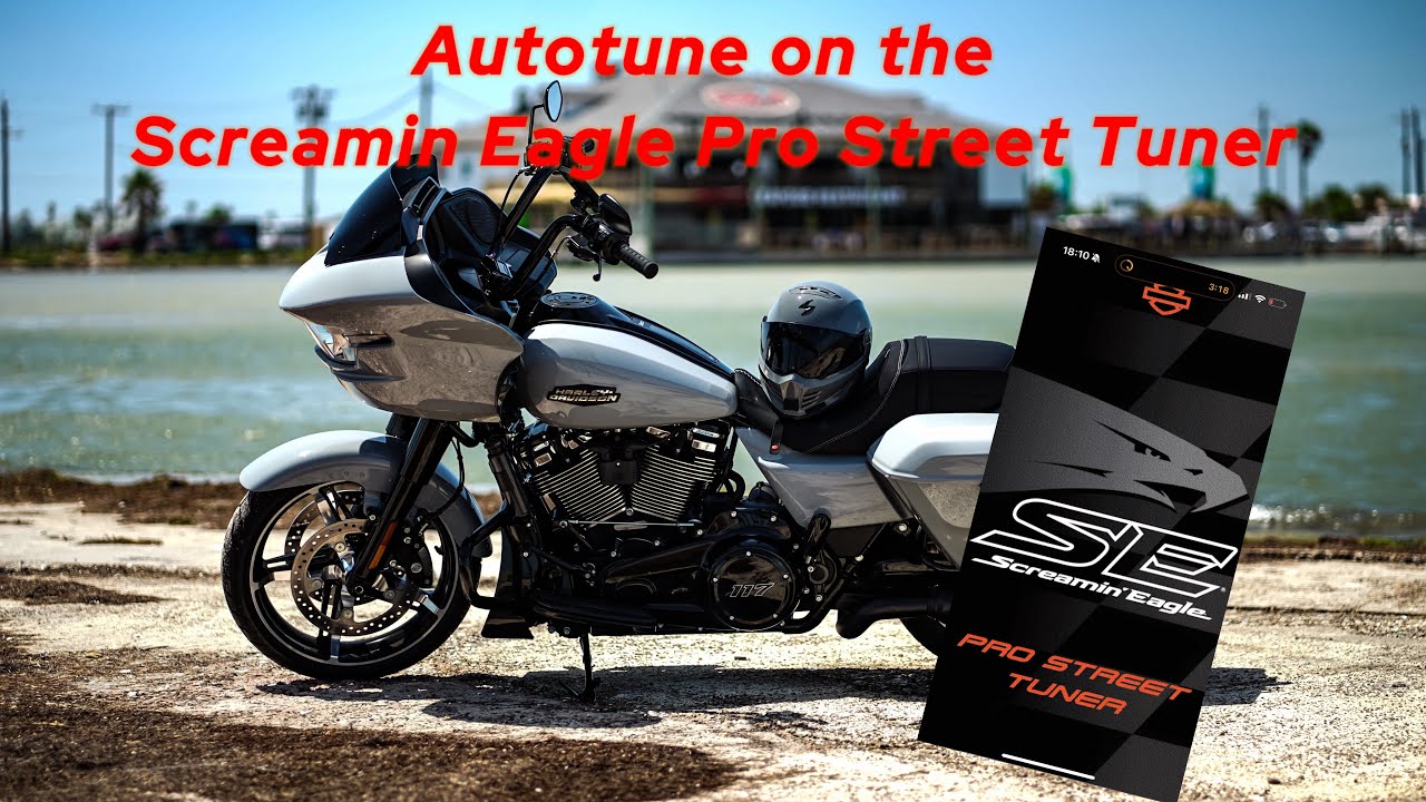 Autotune session with the Screamin Eagle Street Pro Tuner