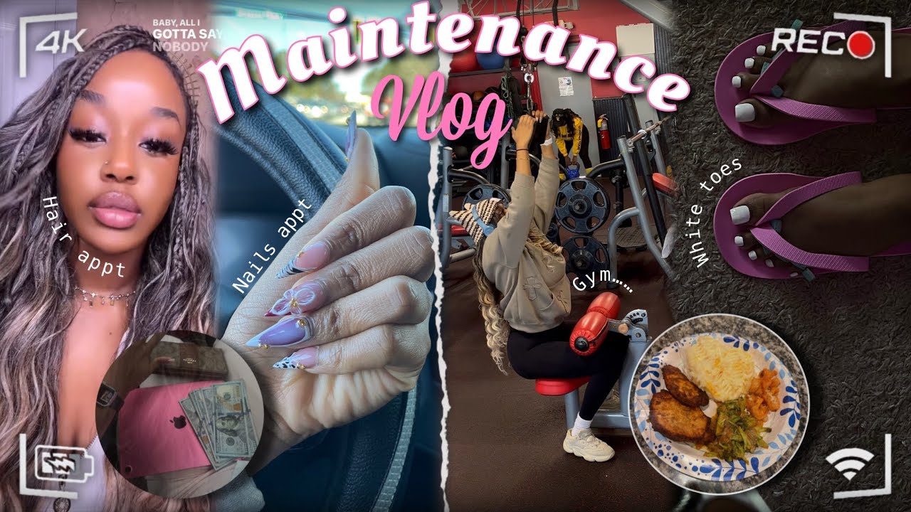 At home self maintenance routine.... | toes + nails | hair + lashes + facial ect...