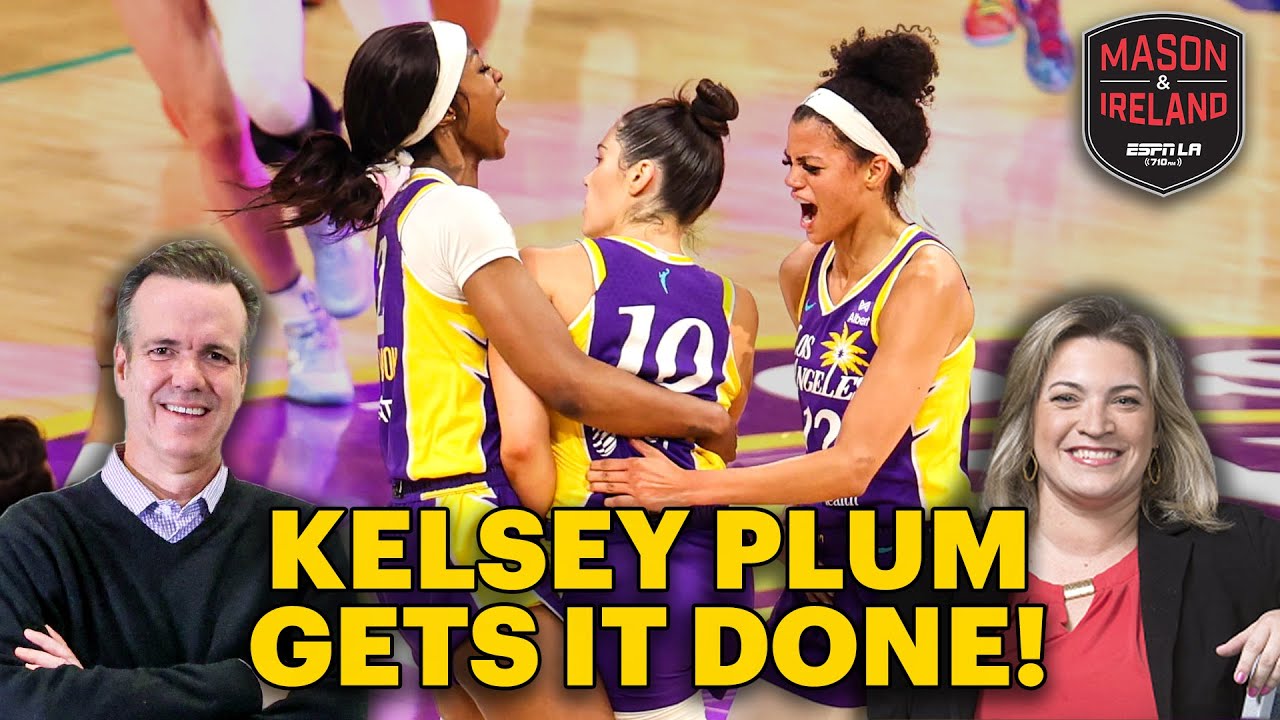 Kelsey Plum kontra Paige Beuckers 🤩🍿 Ramona Shelburne i John Ireland reagują na ZWYCIĘZCĘ MECZ&Oacute;W ...