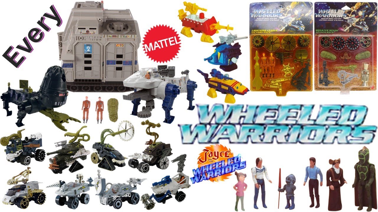 Every Mattel Jayce and the Wheeled Warriors Comparison List