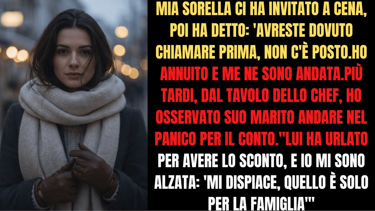 MIA SORELLA MI HA UMILIATA AL RISTORANTE, MA NON SAPEVA CHI FOSSE LA PROPRIETARIA... 🍷🔥