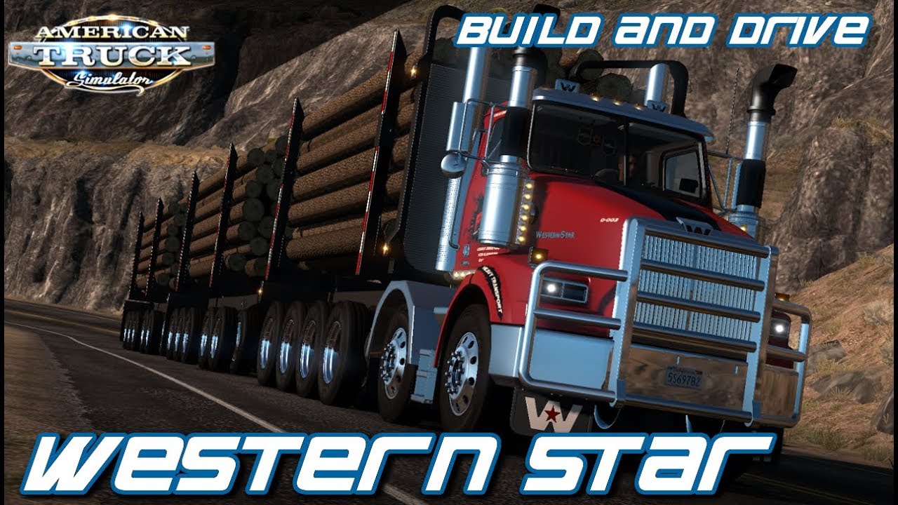 FTG BUILD AND DRIVE | WESTERN STAR 4800B | AMERICAN TRUCK SIMULATOR