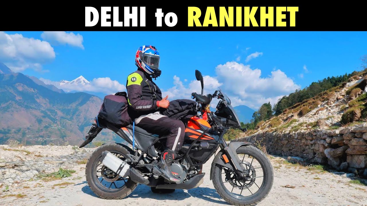 [ep 01] FIRST LONG RIDE ON KTM 390 ADVENTURE | DELHI TO RANIKHET | UTTARAKHAND VLOGS | SJ VLOGS