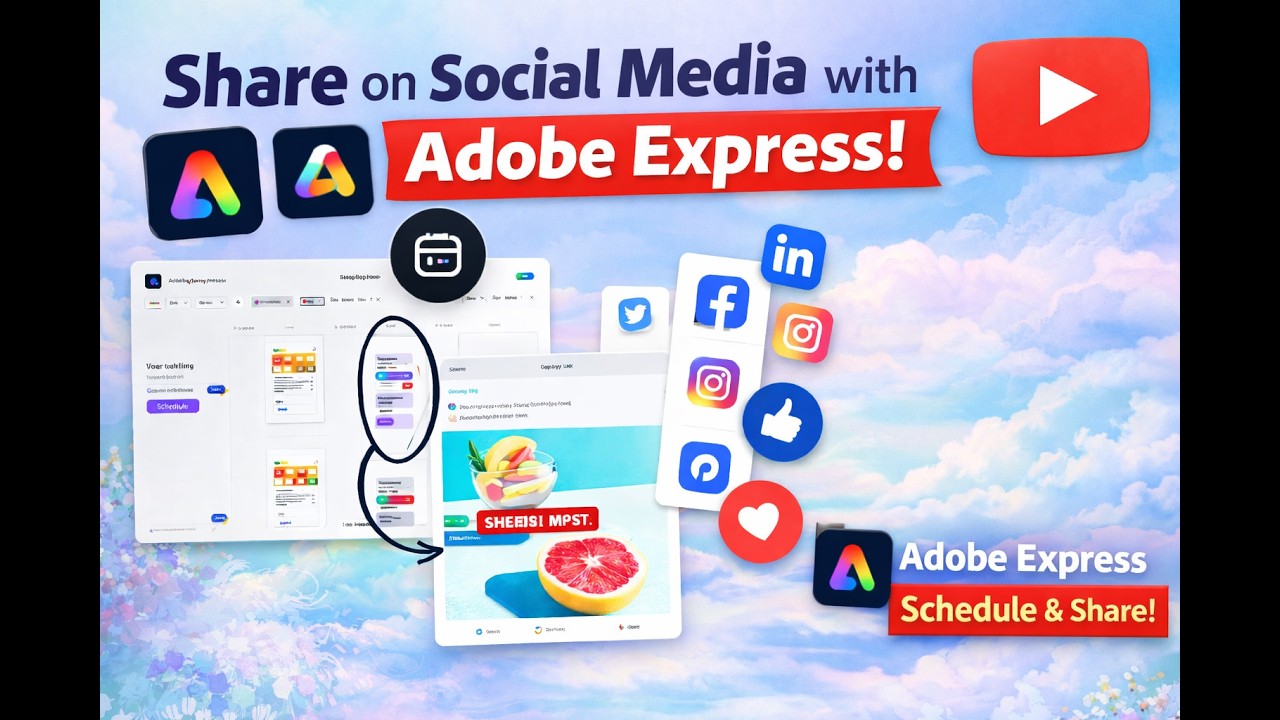 Amazing Adobe Express | Premium | Share Stunning Content on Social Media #new